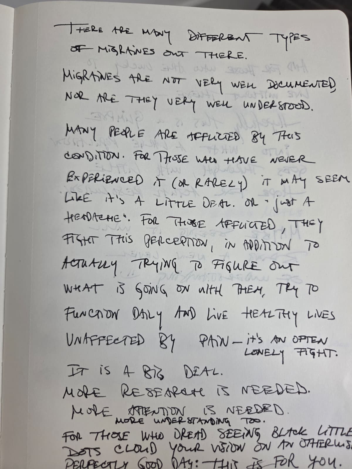 Handwritten preamble, page 1