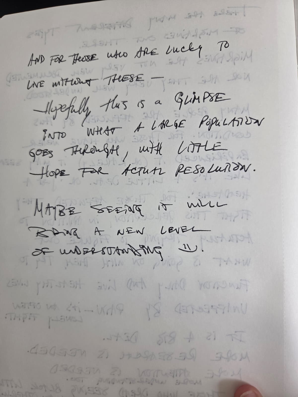 Handwritten preamble, page 2